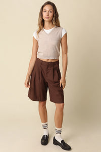 Oat Sleeveless Sweater