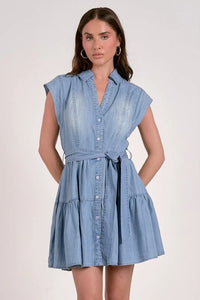 Denim Sleeveless Dress