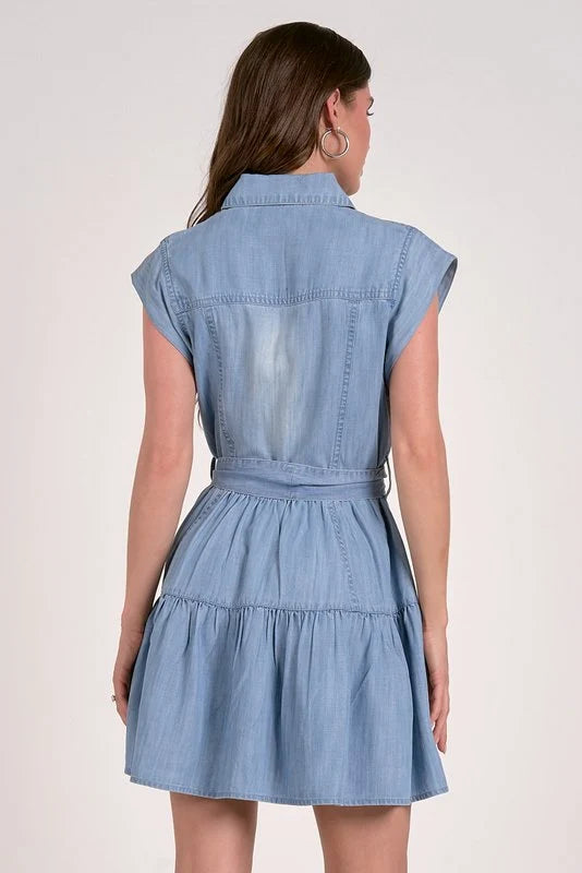 Denim Sleeveless Dress