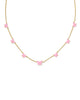 GOLD PINK ENAMEL