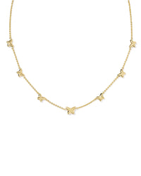 Lilla Butterfly Enamel Delicate Chain Bracelet- Give Back Style
