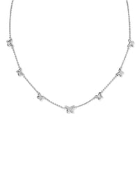 Lilla Butterfly Enamel Delicate Chain Bracelet- Give Back Style