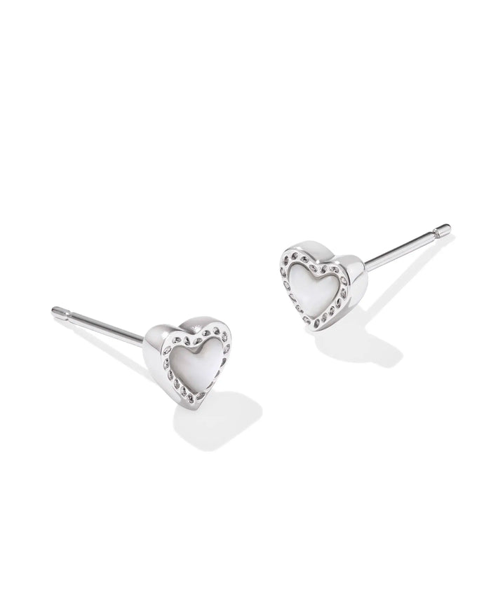 Mini Ari Heart Stud Earrings