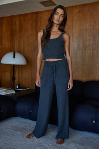 Charcoal Knit Pants