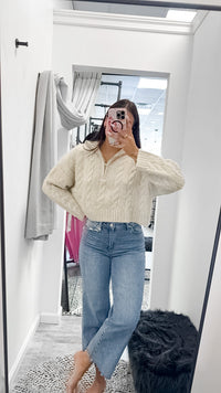 Kyla Cable Knit Sweater