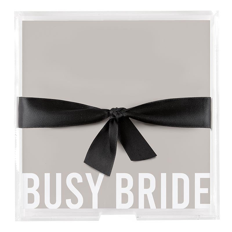 Busy Bride Acrylic + Paper Set