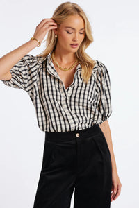 Laurel Gingham Top