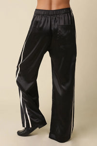 Lee Side Stripe Satin Pants