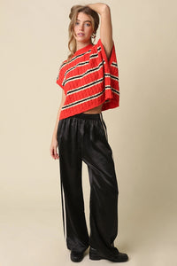Lee Side Stripe Satin Pants