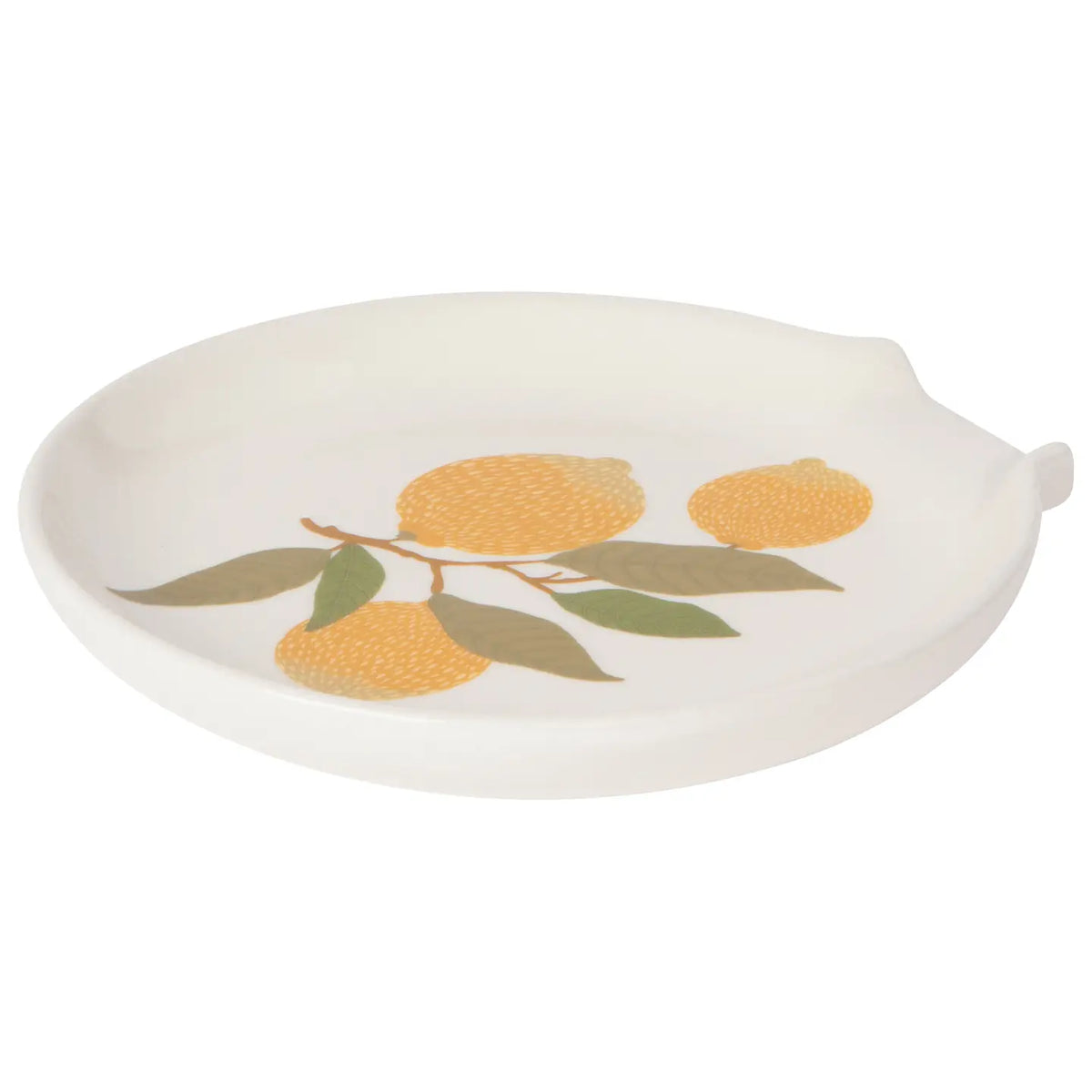 Lemons Stoneware Spoon Rest