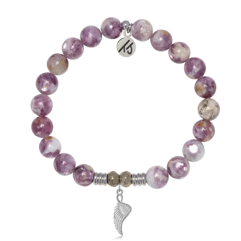 Lepidolite Quartz Bracelet