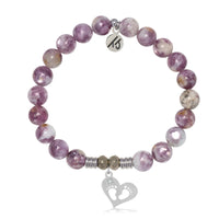 Lepidolite Quartz Bracelet