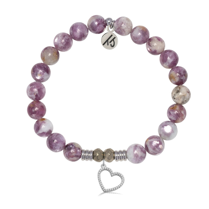 Lepidolite Quartz Bracelet