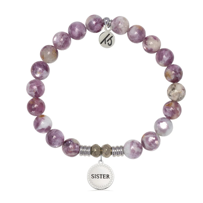 Lepidolite Quartz Bracelet