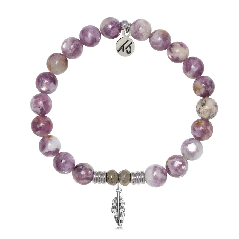 Lepidolite Quartz Bracelet