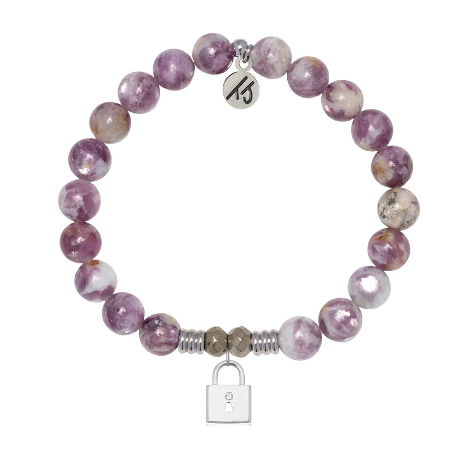 Lepidolite Quartz Bracelet