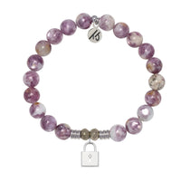 Lepidolite Quartz Bracelet