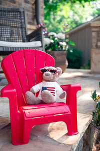 Flag Sweater Bear Plush