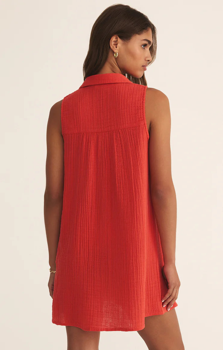 Light Mini Dress Cabana Red