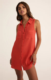 Light Mini Dress Cabana Red