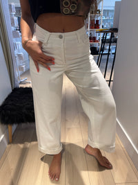 Lou Denim Pant Off White