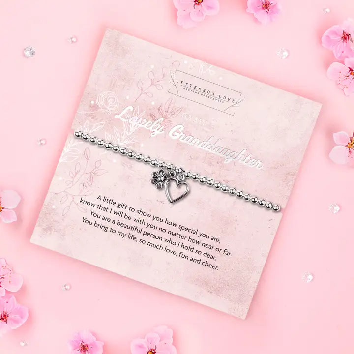 Lovely Granddaughter Charm Bracelet