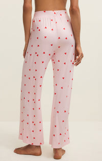 Luxe Heart Pant Pink Marshmallow