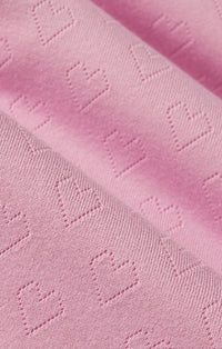 Maison Pointelle Top Pink Crush