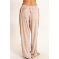 Mineral Wash Elastic Waist Jogger Pants