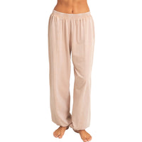 Mineral Wash Elastic Waist Jogger Pants