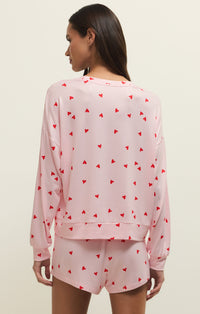 Mira Heart Top Pink Marshmallow