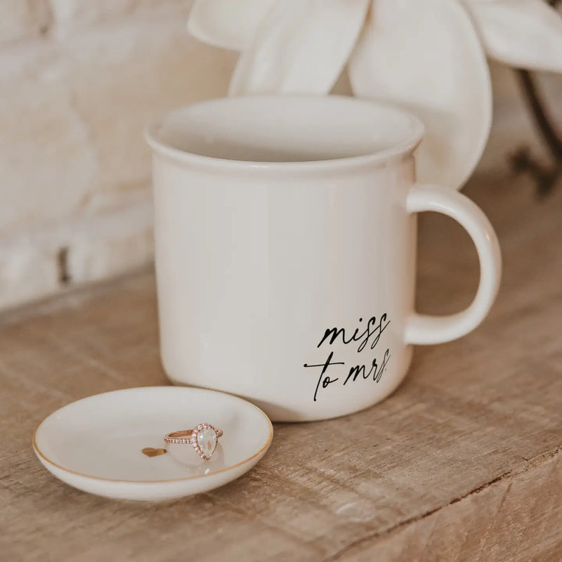 Miss to Mrs. Campfire Coffee Mug