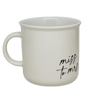 Miss to Mrs. Campfire Coffee Mug