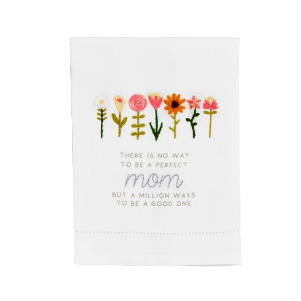 Mom Embroidery Towel