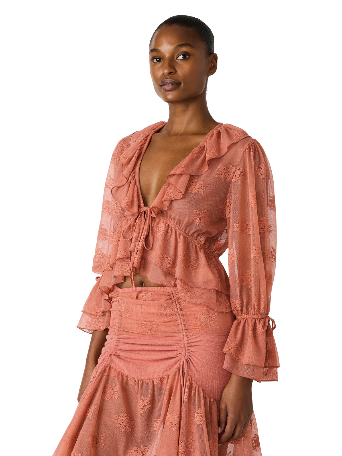 Montana Knit Top Canyon Rose