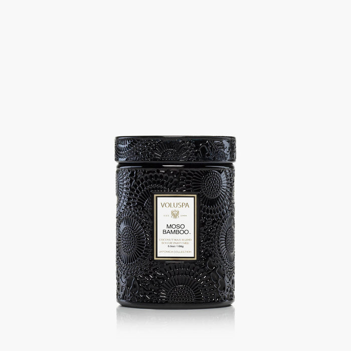 Moso Bamboo Small Jar Candle