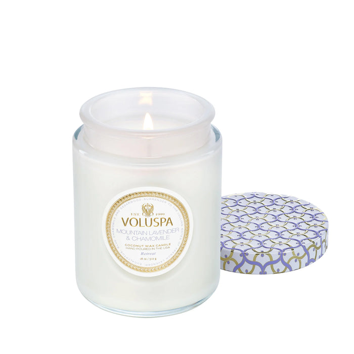 Mountain Lavender & Chamomile 18oz Large Jar