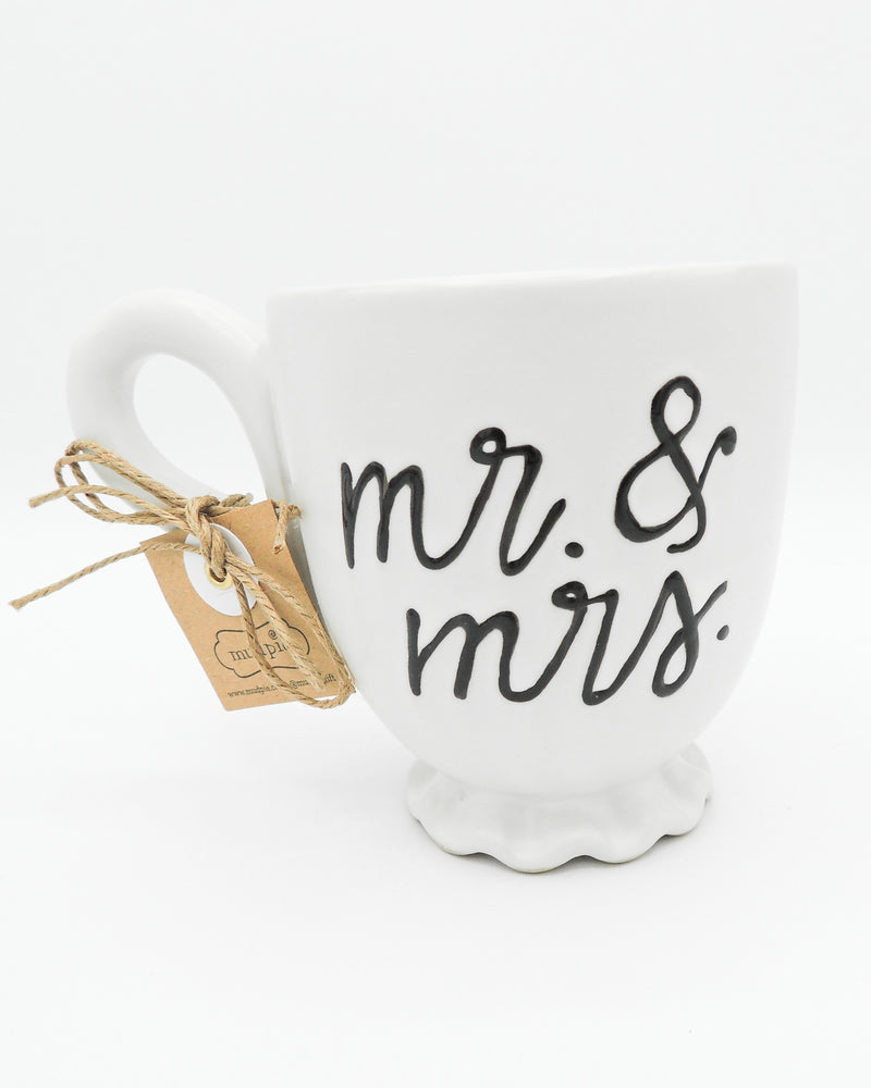 Mr. and Mrs. Wedding Mug