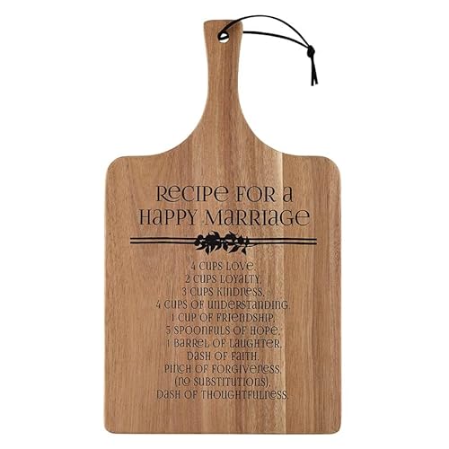 Wedding Recipe Cutting Board