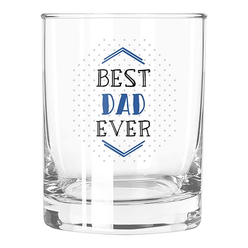 Glass Tumbler - Best Dad