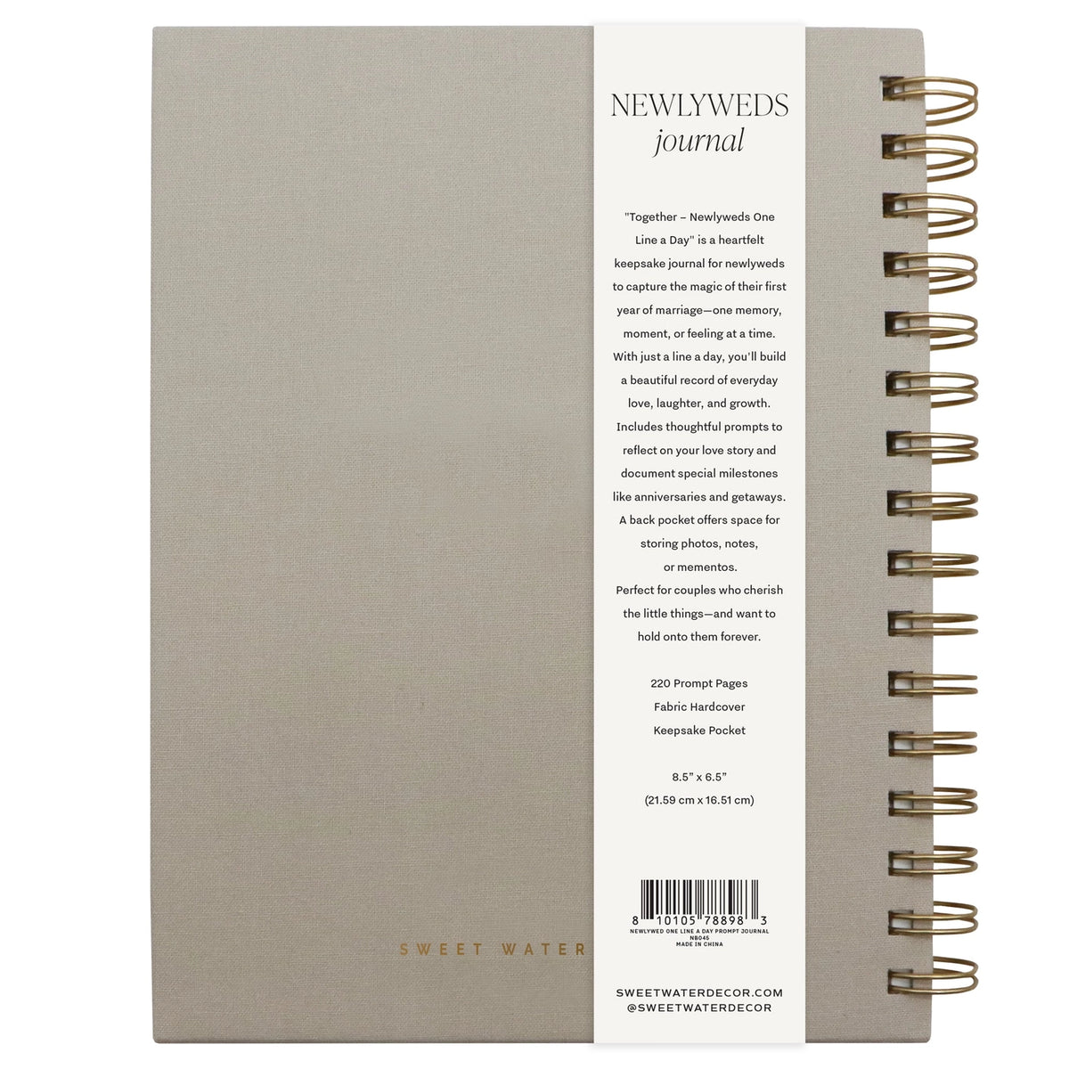 Newlywed One Line A Day Journal