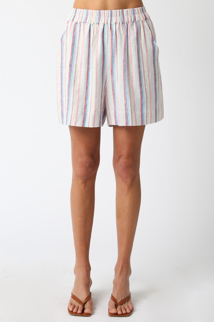 Multi Stripe Short