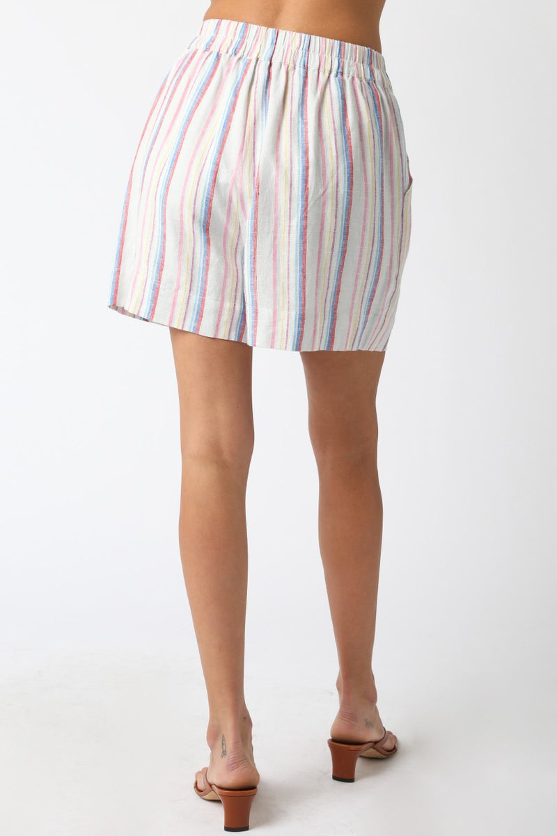 Multi Stripe Short