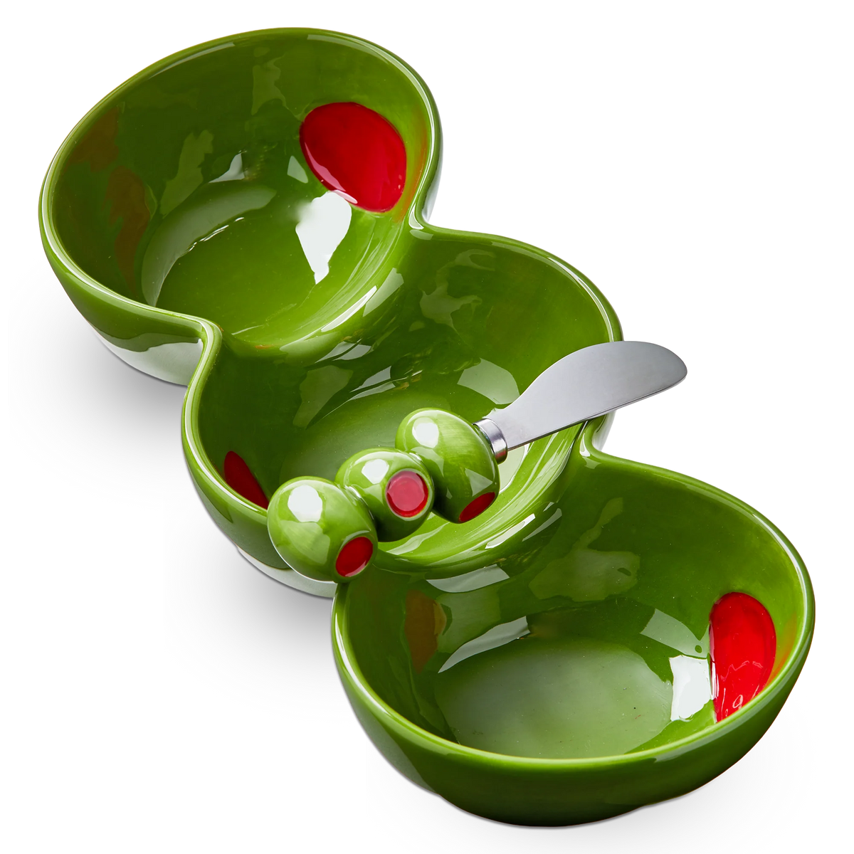 Olive 3 Sectioned Server