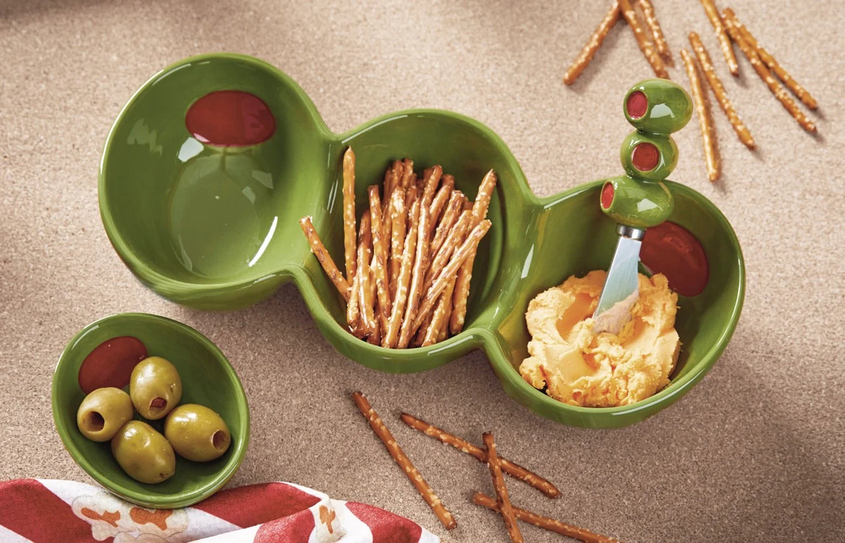 Olive 3 Sectioned Server