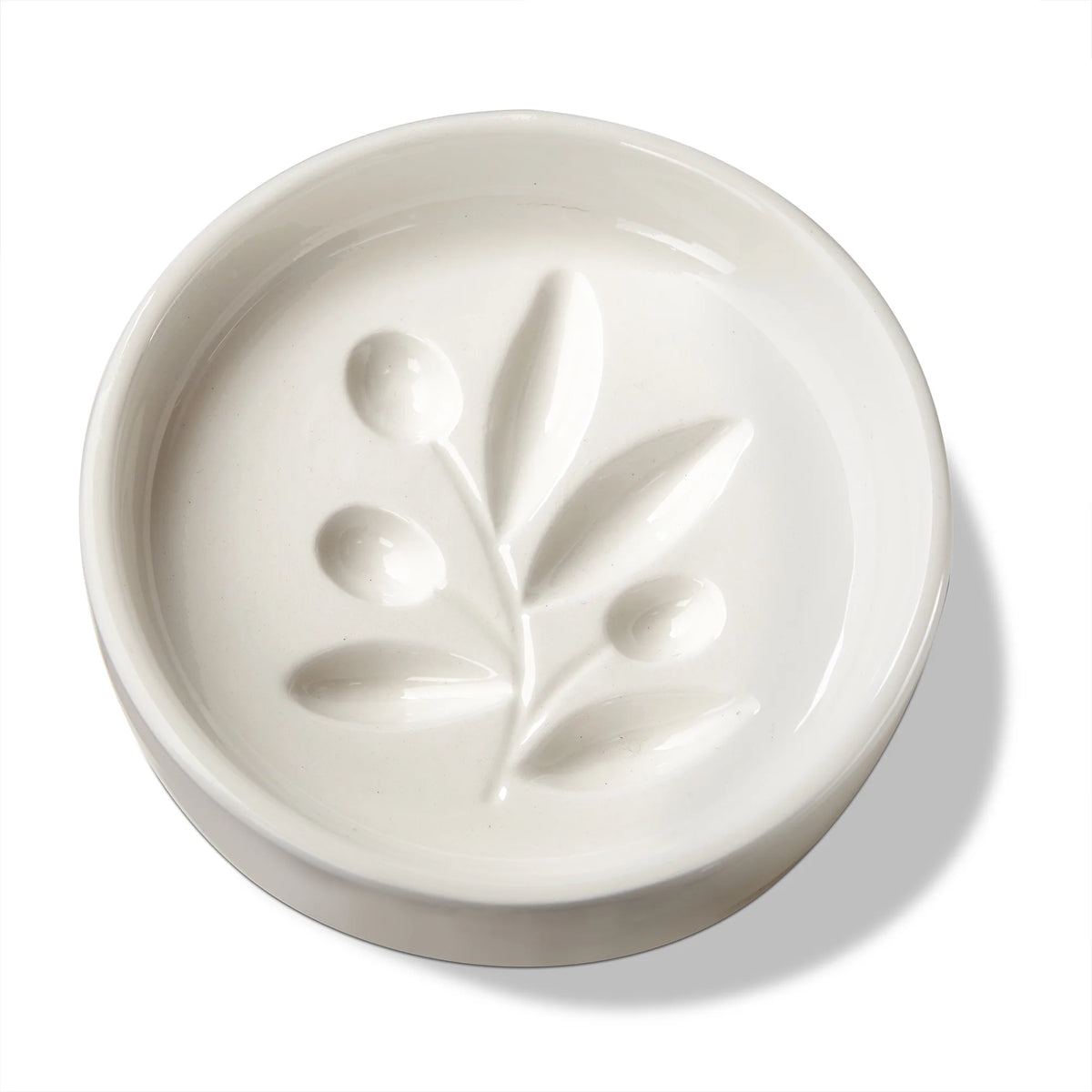 Olive Branch Vinager and Oil Dish