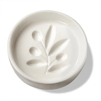 Olive Branch Vinager and Oil Dish