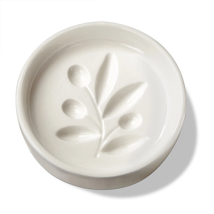 Olive Branch Vinager and Oil Dish