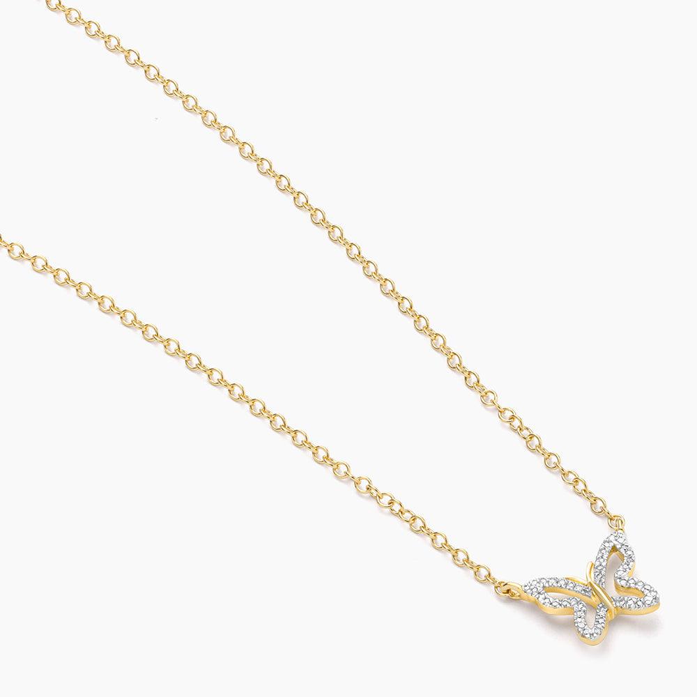 Open Wings Pendant Necklace