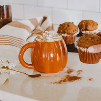 Pumpkin Figurine Coffee Mug